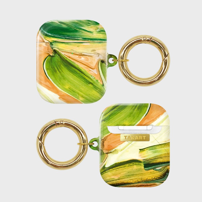 AirPods 1, 2 : The touch by Van Gogh. “Green”